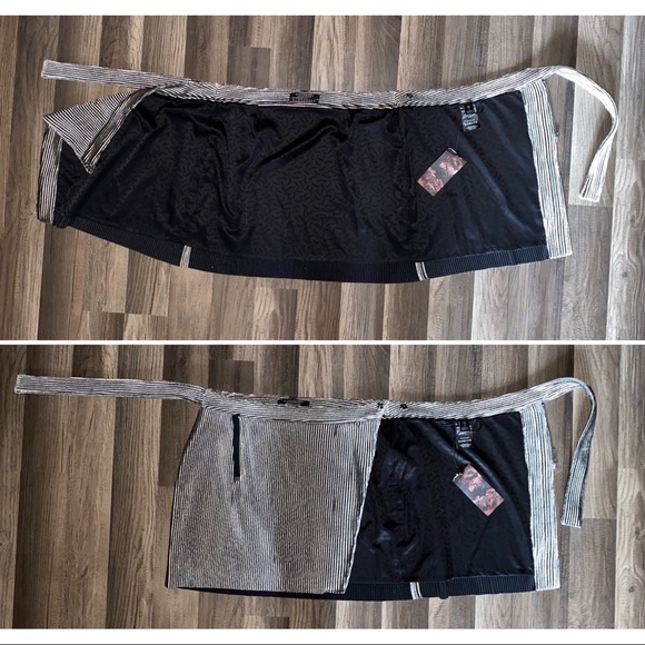 Scotch & Soda Velvet Corduroy Mini Wrap Skirt - Picture 7 of 14